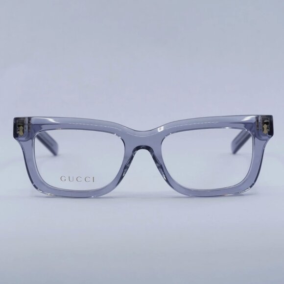 GUCCI Transparent Grey 51mm Eyeglasses New Authentic - Picture 2 of 6